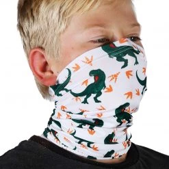 B-Driven Sports Neck Gaiters Dinos | Kids Gaiter