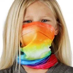B-Driven Sports Faded Rainbow | Kids Gaiter Neck Gaiters
