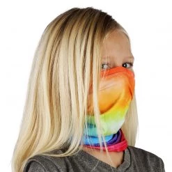 B-Driven Sports Faded Rainbow | Kids Gaiter Neck Gaiters