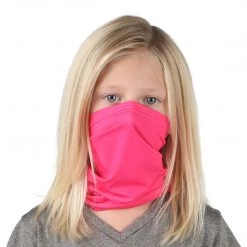 B-Driven Sports Solid Pink | Kids Gaiter Neck Gaiters