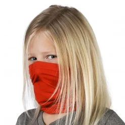 B-Driven Sports Solid Red | Kids Gaiter Neck Gaiters