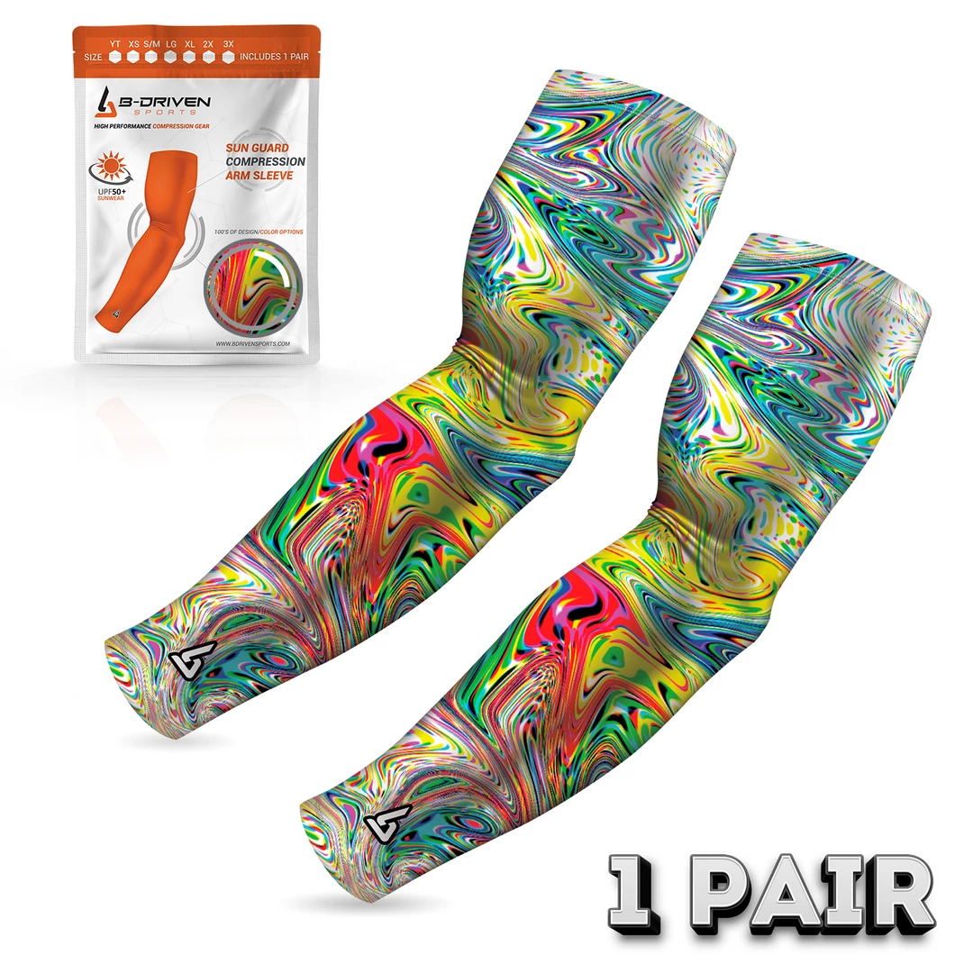 B-Driven Sports Pro-Fit Sun Sleeves Abstractor | Sun Sleeve 4 B-Driven Sports Pro-Fit Sun Sleeves Abstractor | Sun Sleeve