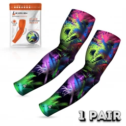 B-Driven Sports Pro-Fit Sun Sleeves Tropical Nights | Sun Sleeve