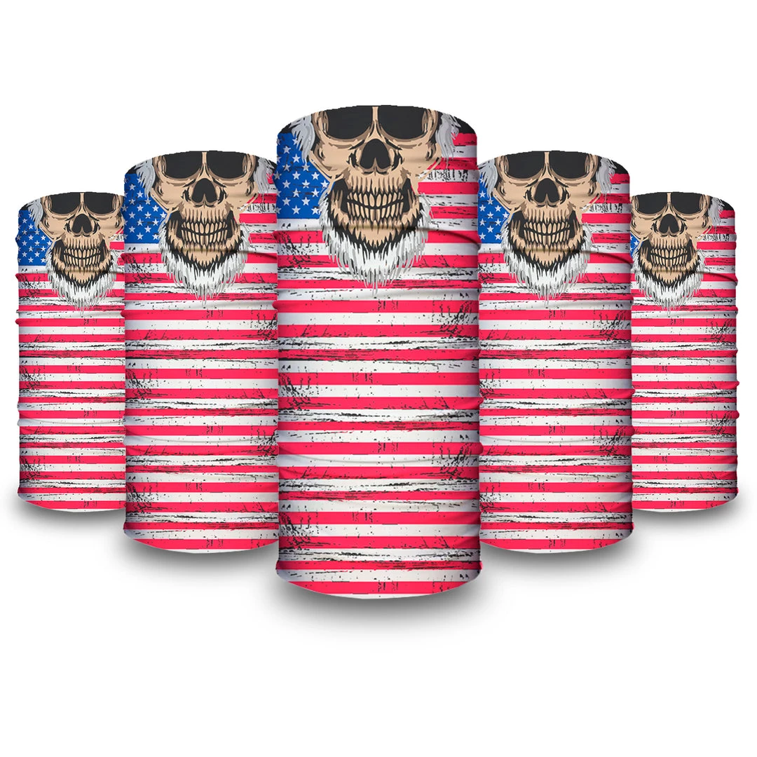 B-Driven Sports Stars And Stripes V1 | Neck Gaiter