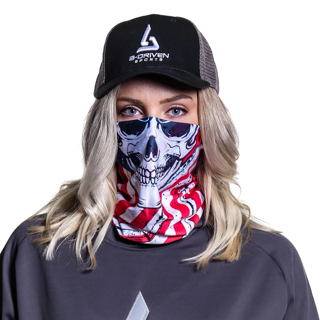B-Driven Sports Neck Gaiters Stars And Stripes V2 | Neck Gaiter 4 B-Driven Sports Neck Gaiters Stars And Stripes V2 | Neck Gaiter