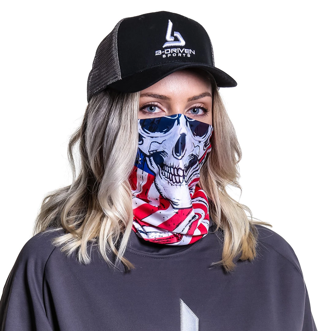 B-Driven Sports Neck Gaiters Stars And Stripes V2 | Neck Gaiter 5 B-Driven Sports Neck Gaiters Stars And Stripes V2 | Neck Gaiter