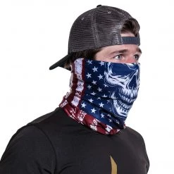 B-Driven Sports Neck Gaiters Stars And Stripes V3 | Neck Gaiter