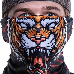 B-Driven Sports Neck Gaiters Tiger King | Neck Gaiter
