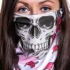 B-Driven Sports Skulls N Roses | Neck Gaiter
