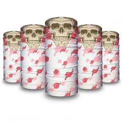 B-Driven Sports Skulls N Roses | Neck Gaiter