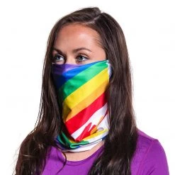 B-Driven Sports Rainbow Swirl | Neck Gaiter Neck Gaiters