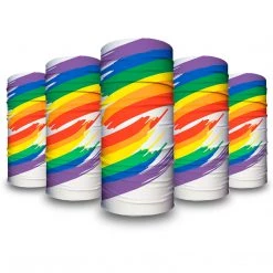B-Driven Sports Rainbow Swirl | Neck Gaiter Neck Gaiters