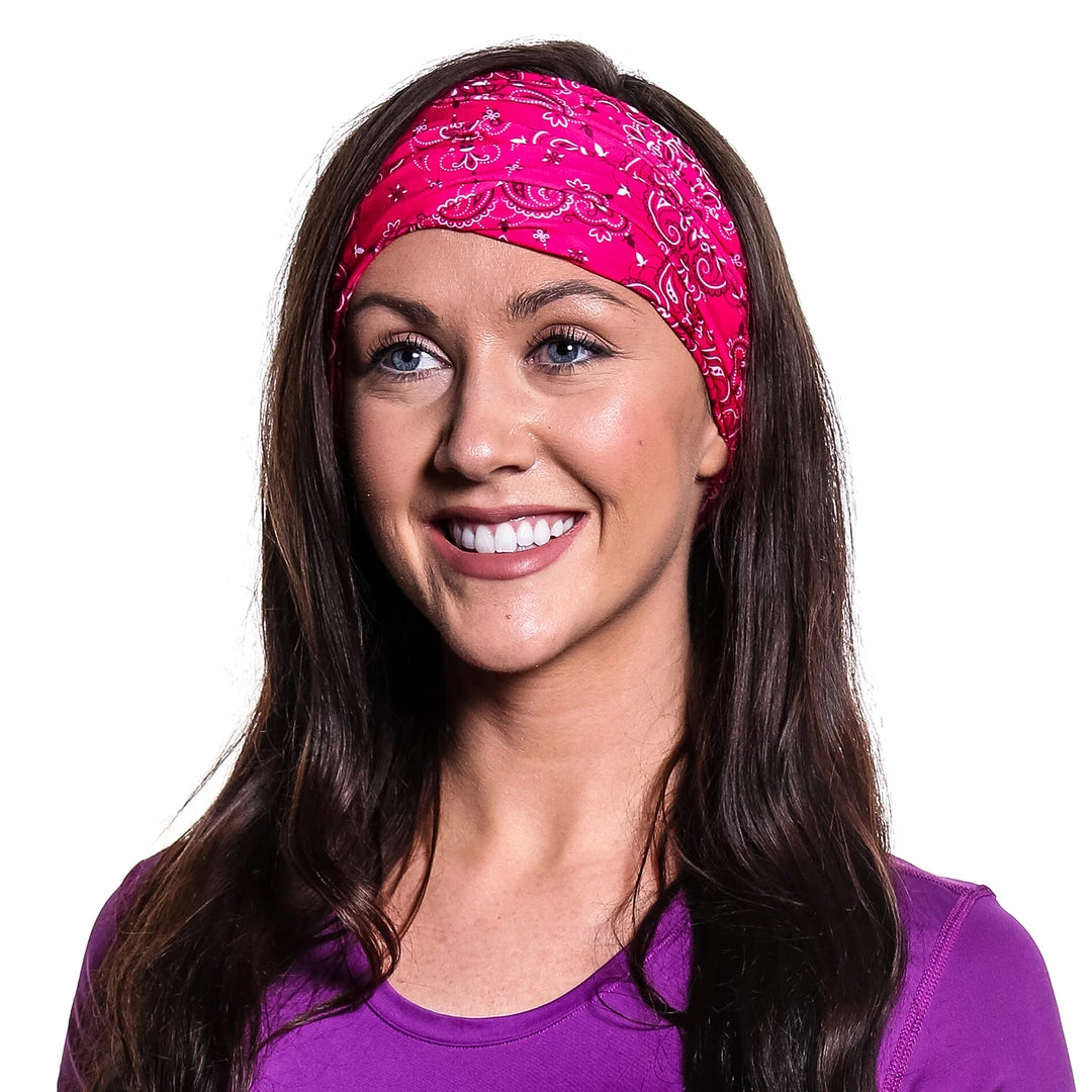 B-Driven Sports Support Breast Cancer Awareness Paisley Pink | Neck Gaiter 7 B-Driven Sports Support Breast Cancer Awareness Paisley Pink | Neck Gaiter