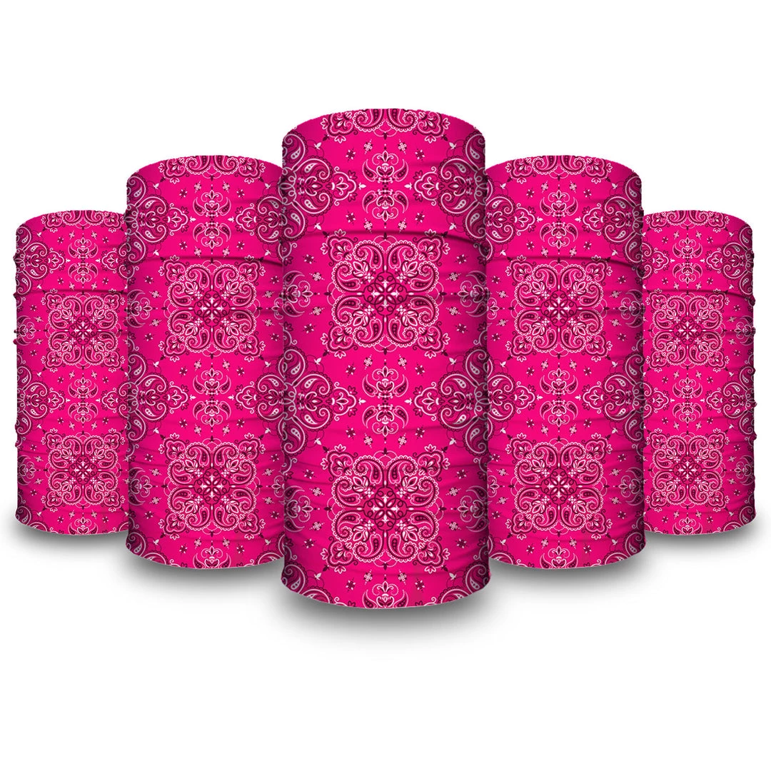 B-Driven Sports Support Breast Cancer Awareness Paisley Pink | Neck Gaiter 14 B-Driven Sports Support Breast Cancer Awareness Paisley Pink | Neck Gaiter