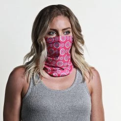 B-Driven Sports Support Breast Cancer Awareness Pink Daisy | Neck Gaiter