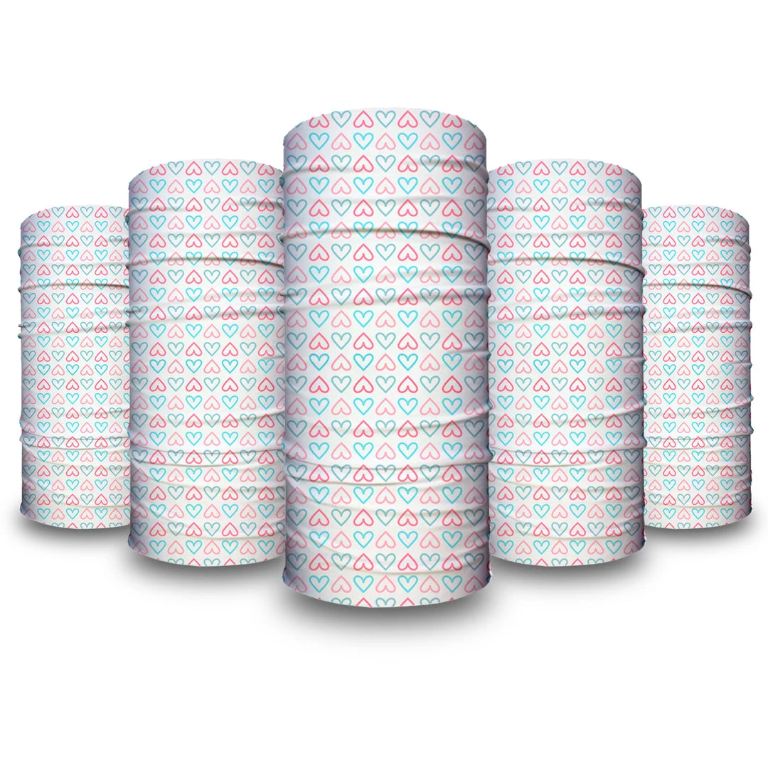 B-Driven Sports Neck Gaiters Hearts Love | Neck Gaiter 7 B-Driven Sports Neck Gaiters Hearts Love | Neck Gaiter