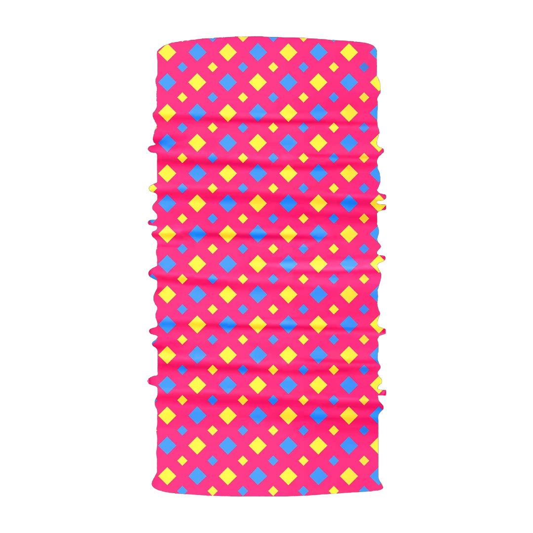 B-Driven Sports Support Breast Cancer Awareness Diamond Flamingo Pink | Neck Gaiter 7 B-Driven Sports Support Breast Cancer Awareness Diamond Flamingo Pink | Neck Gaiter