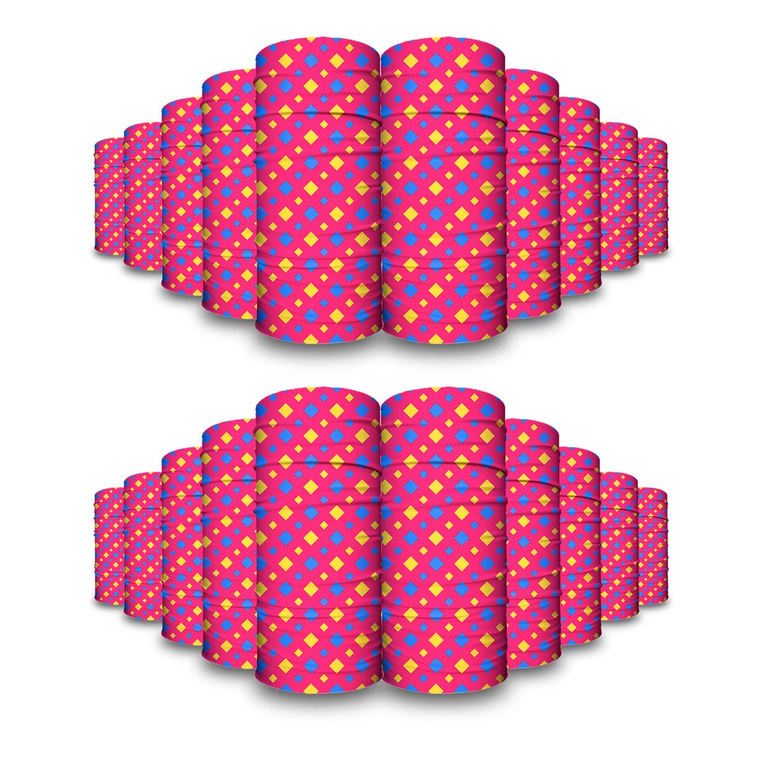 B-Driven Sports Support Breast Cancer Awareness Diamond Flamingo Pink | Neck Gaiter 10 B-Driven Sports Support Breast Cancer Awareness Diamond Flamingo Pink | Neck Gaiter