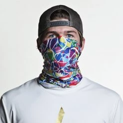B-Driven Sports Retro Peace | Neck Gaiter Neck Gaiters