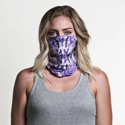B-Driven Sports Neck Gaiters Grape Swirl | Neck Gaiter