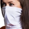 B-Driven Sports Solid White | Neck Gaiter Neck Gaiters