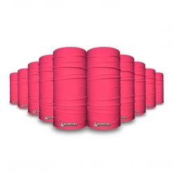 B-Driven Sports Support Breast Cancer Awareness Solid Pink | Neck Gaiter