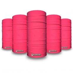 B-Driven Sports Support Breast Cancer Awareness Solid Pink | Neck Gaiter