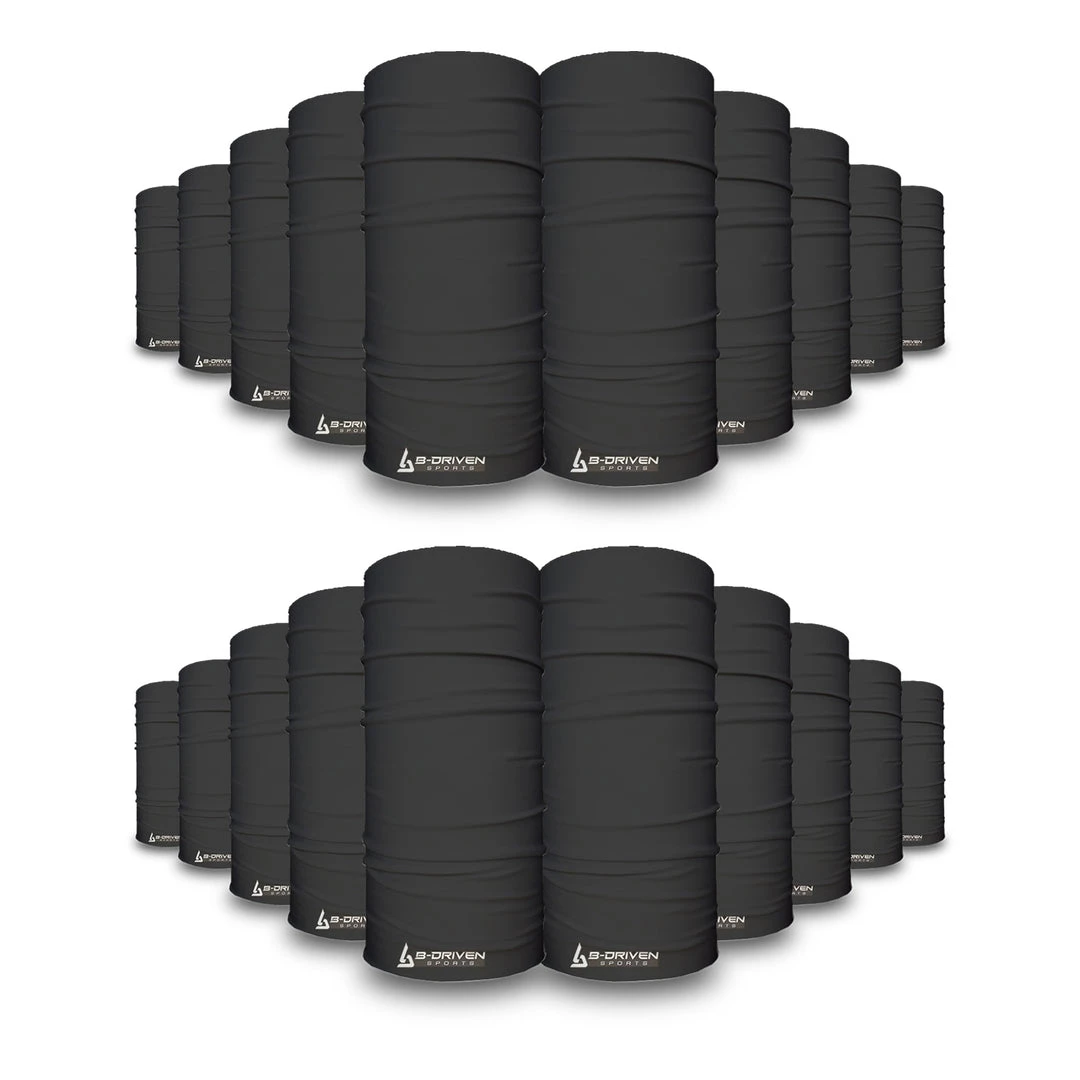 B-Driven Sports Solid Black | Neck Gaiter 17 B-Driven Sports Solid Black | Neck Gaiter