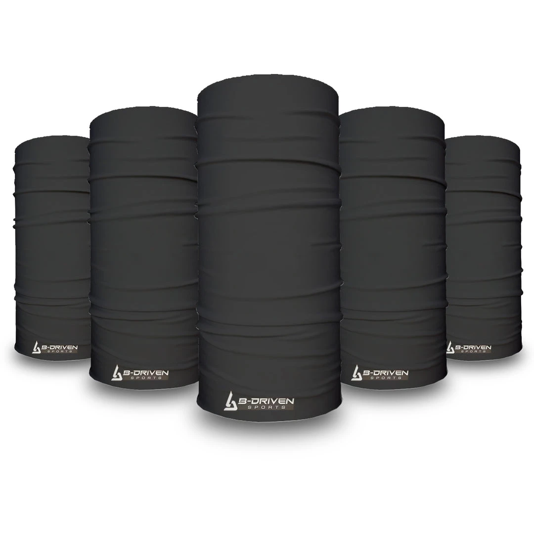 B-Driven Sports Solid Black | Neck Gaiter 15 B-Driven Sports Solid Black | Neck Gaiter