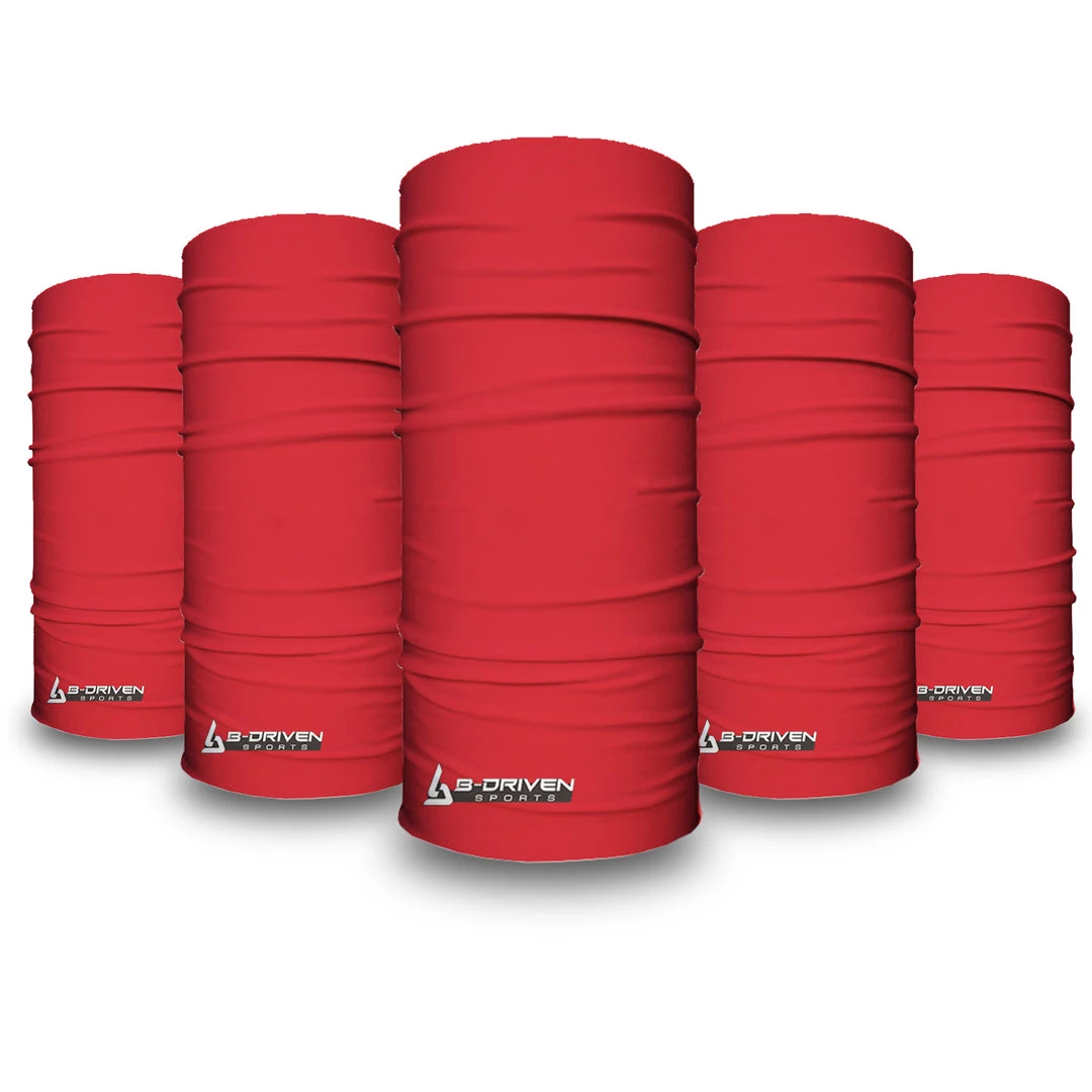 B-Driven Sports Solid Red | Neck Gaiter 14 B-Driven Sports Solid Red | Neck Gaiter