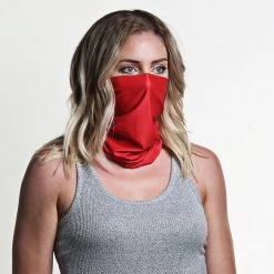 B-Driven Sports Solid Red | Neck Gaiter