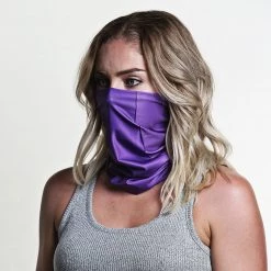 B-Driven Sports Solid Heather Purple | Neck Gaiter Neck Gaiters