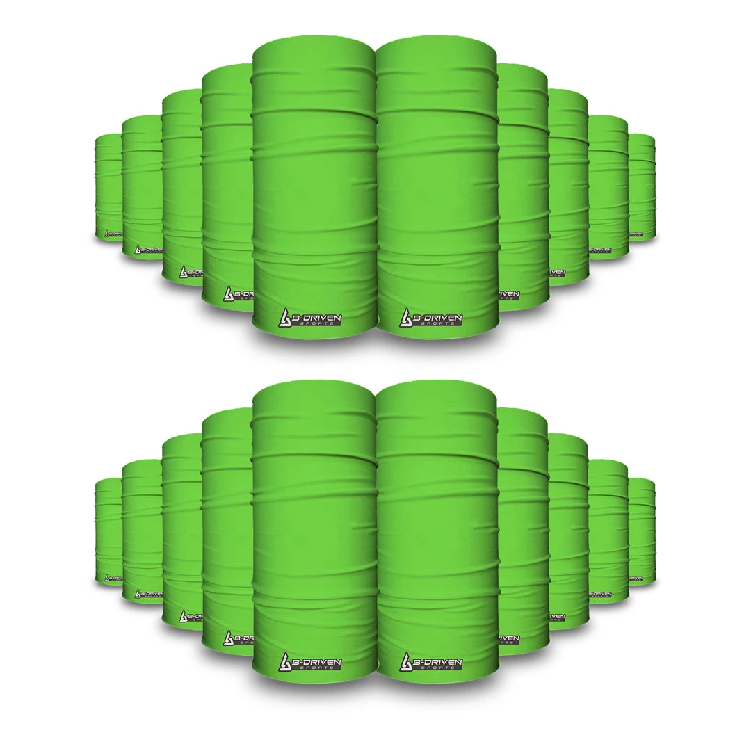 B-Driven Sports Neck Gaiters Solid Lime Green | Neck Gaiter 16 B-Driven Sports Neck Gaiters Solid Lime Green | Neck Gaiter