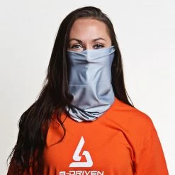 B-Driven Sports Solid Heather Grey | Neck Gaiter Neck Gaiters