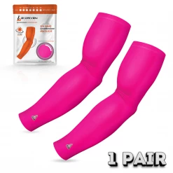 B-Driven Sports Pro-Fit Sun Sleeves Neon Pink | Sun Sleeve