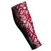B-DRIVEN SPORTS Unisex Compression Calf Sleeves, Tribal Ink Red