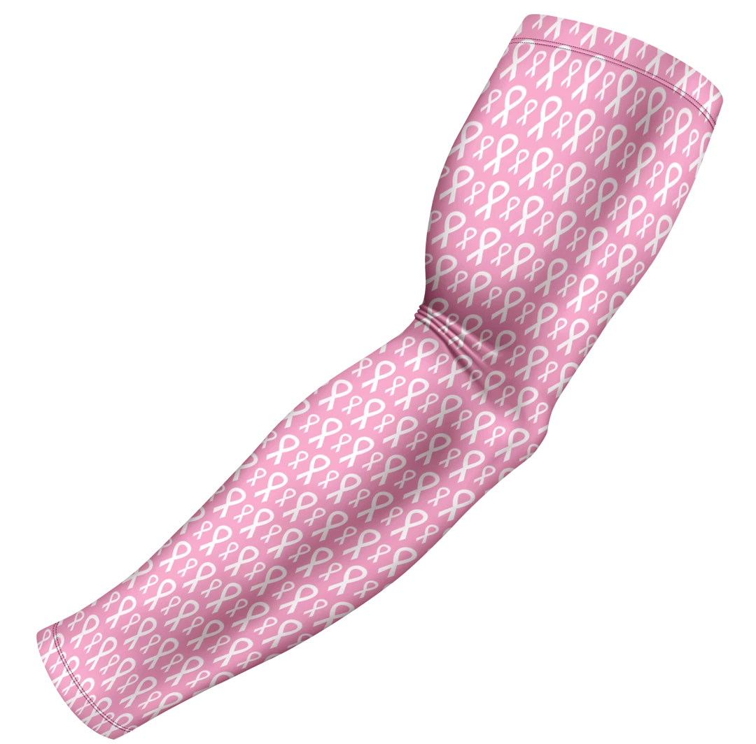 B-Driven Sports Pro-Fit Sports Arm Sleeves Breast Cancer Limited 3 B-Driven Sports Pro-Fit Sports Arm Sleeves Breast Cancer Limited