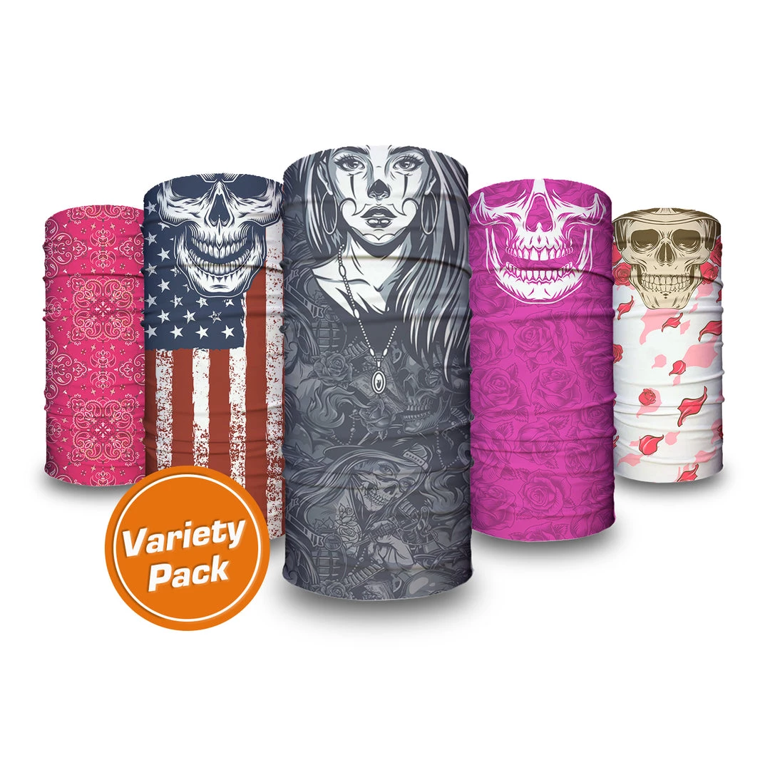 B-Driven Sports Biker Babe | Neck Gaiter Bundle Neck Gaiters 3 B-Driven Sports Biker Babe | Neck Gaiter Bundle Neck Gaiters