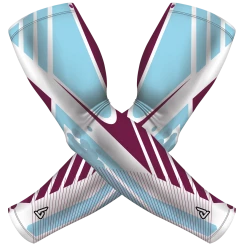 B-Driven Sports Burgundy Abstract | Sun Sleeve Pro-Fit Sun Sleeves