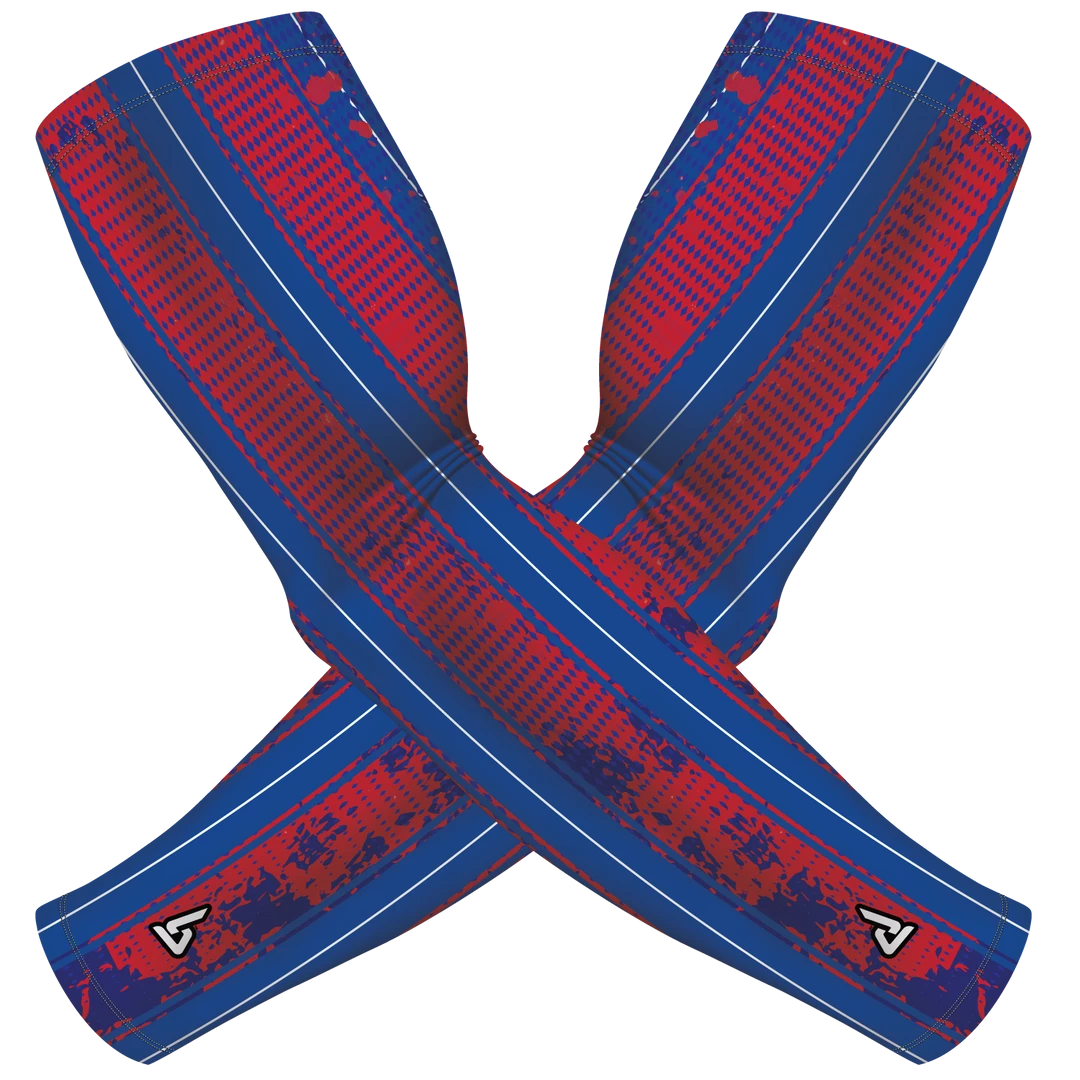 B-Driven Sports Red Blue Pipes | Sun Sleeve 3 B-Driven Sports Red Blue Pipes | Sun Sleeve