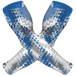 B-Driven Sports Blue Whirles | Sun Sleeve Pro-Fit Sun Sleeves