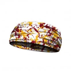 B-Driven Sports Flaked Camo Maroon And Gold