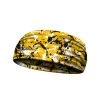 B-Driven Sports Headbands Flaked Camo Yellow And Black