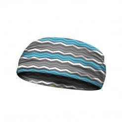B-Driven Sports Chevron Blue Headbands