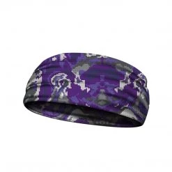B-Driven Sports Headbands Wicked Camo Purple