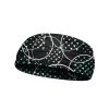B-Driven Sports Headbands Falling Arrows Grey Teal