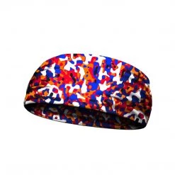 B-Driven Sports Jaw Breaker Purple Orange Headbands
