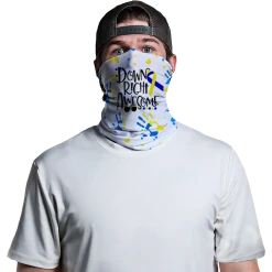 B-Driven Sports Neck Gaiters Down Syndrome Awareness | Neck Gaiter