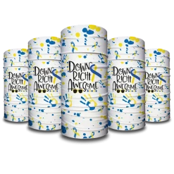 B-Driven Sports Neck Gaiters Down Syndrome Awareness | Neck Gaiter