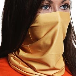B-Driven Sports Neck Gaiters Solid Gold | Neck Gaiter